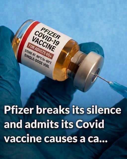 Pfizer admits its Covid vaccines cause a ca… See in the first ®comment…. ®