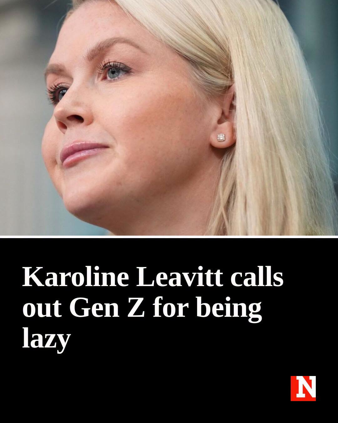 Gen Zers were raised with “silver spoons in their mouth” and are “a little bit” lazy, Leavitt, a Gen Zer herself, said.