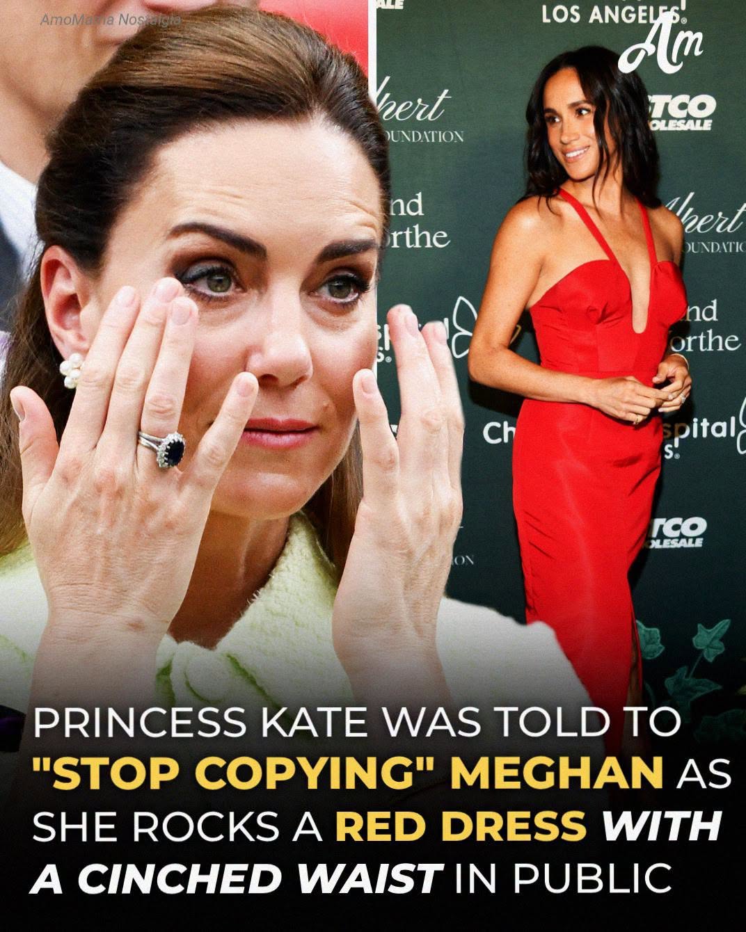 People say Princess Catherine is “trying to compete with Meghan” as she flaunts her own version of a bright red dress. 💃😳 PHOTOS that had the public non-stop talking ar… See more