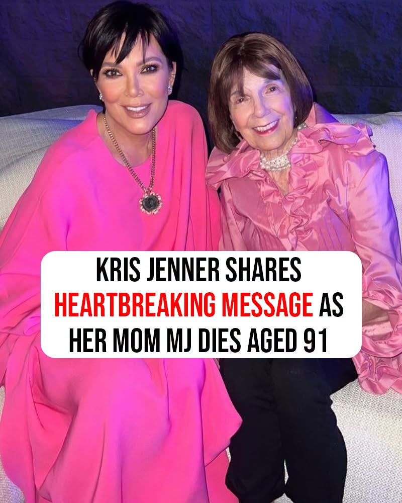 Kris Jenner has announced the heartbreaking loss of her mom, MJ, at the age of 91. Rest in peace. ❤️🕊️