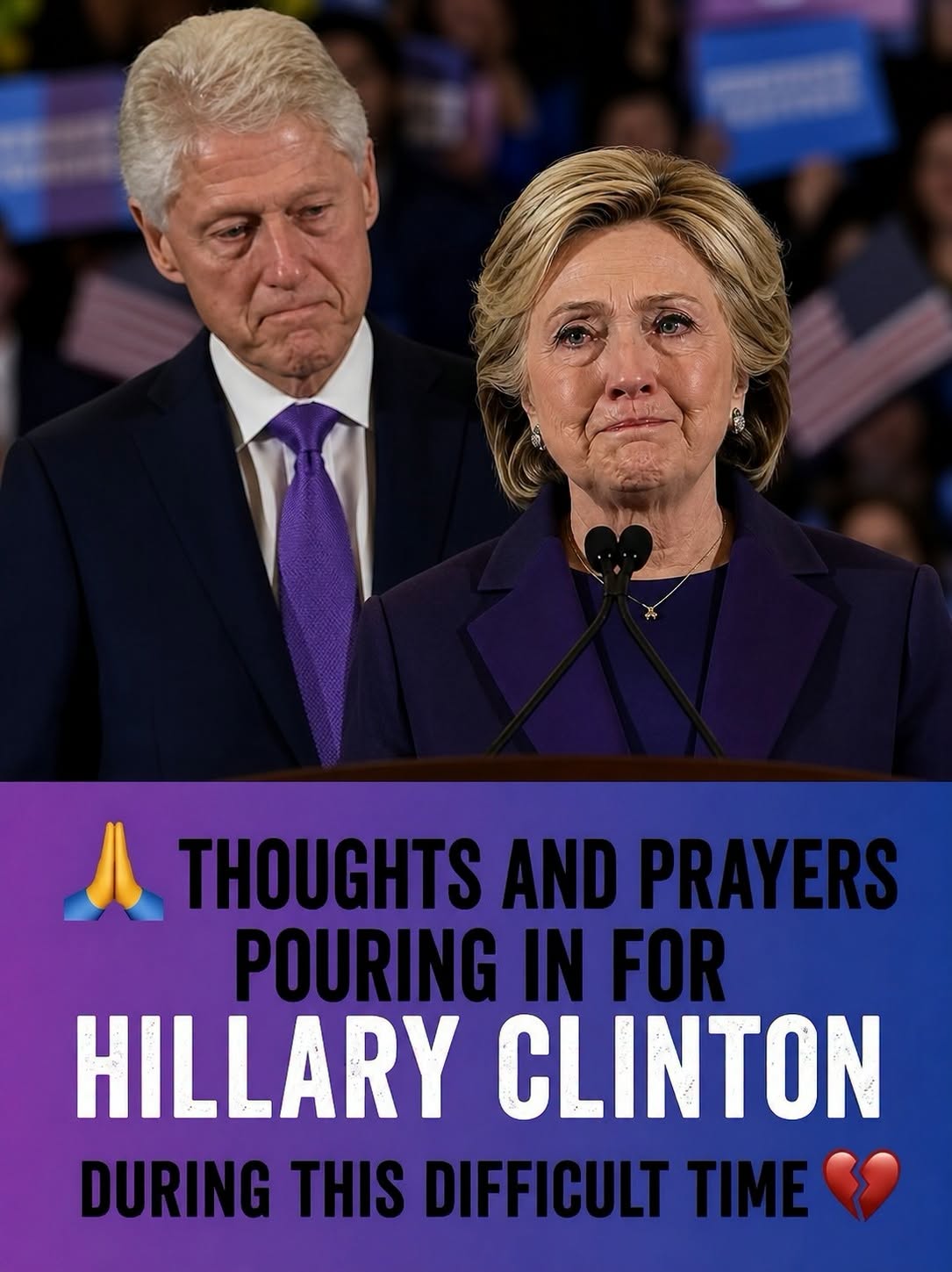 💔 😥 Hillary Clinton reveals heartbreaking news … ​⠀​͏