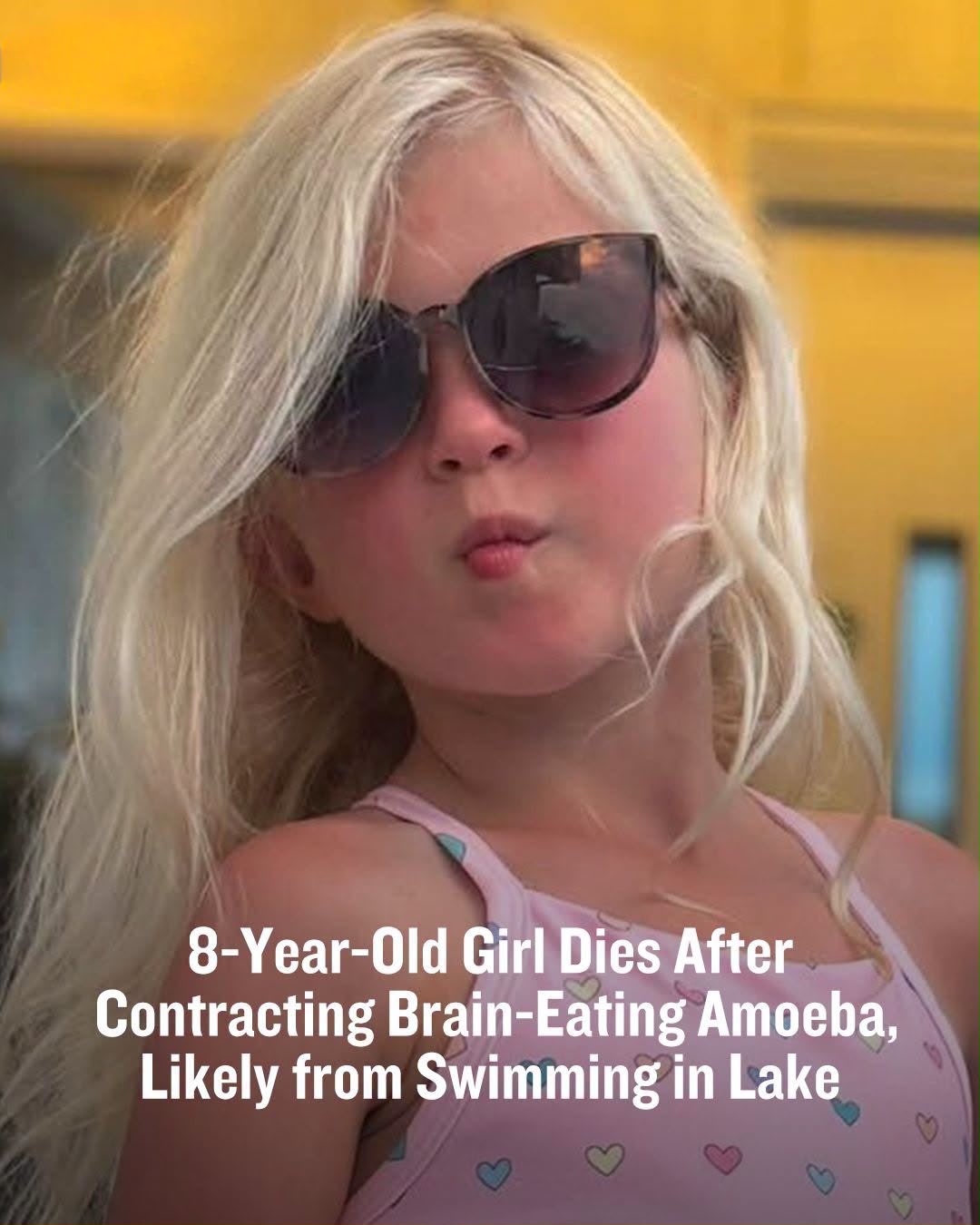 A child has died from a rare infection that she likely acquired while swimming in Louisiana.