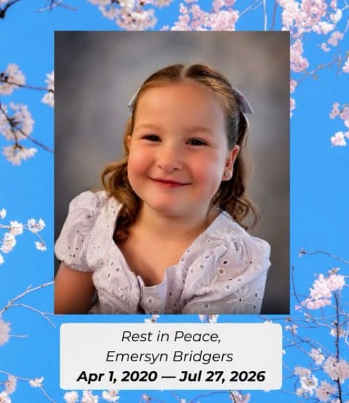 Emersyn Bridges was only 6 years old and she was waiting for her first day in school despite just losing her dad.💔 It was a day of a “routine” procedure for her that ended in something her family “cannot wrap” their heads around.⬇️