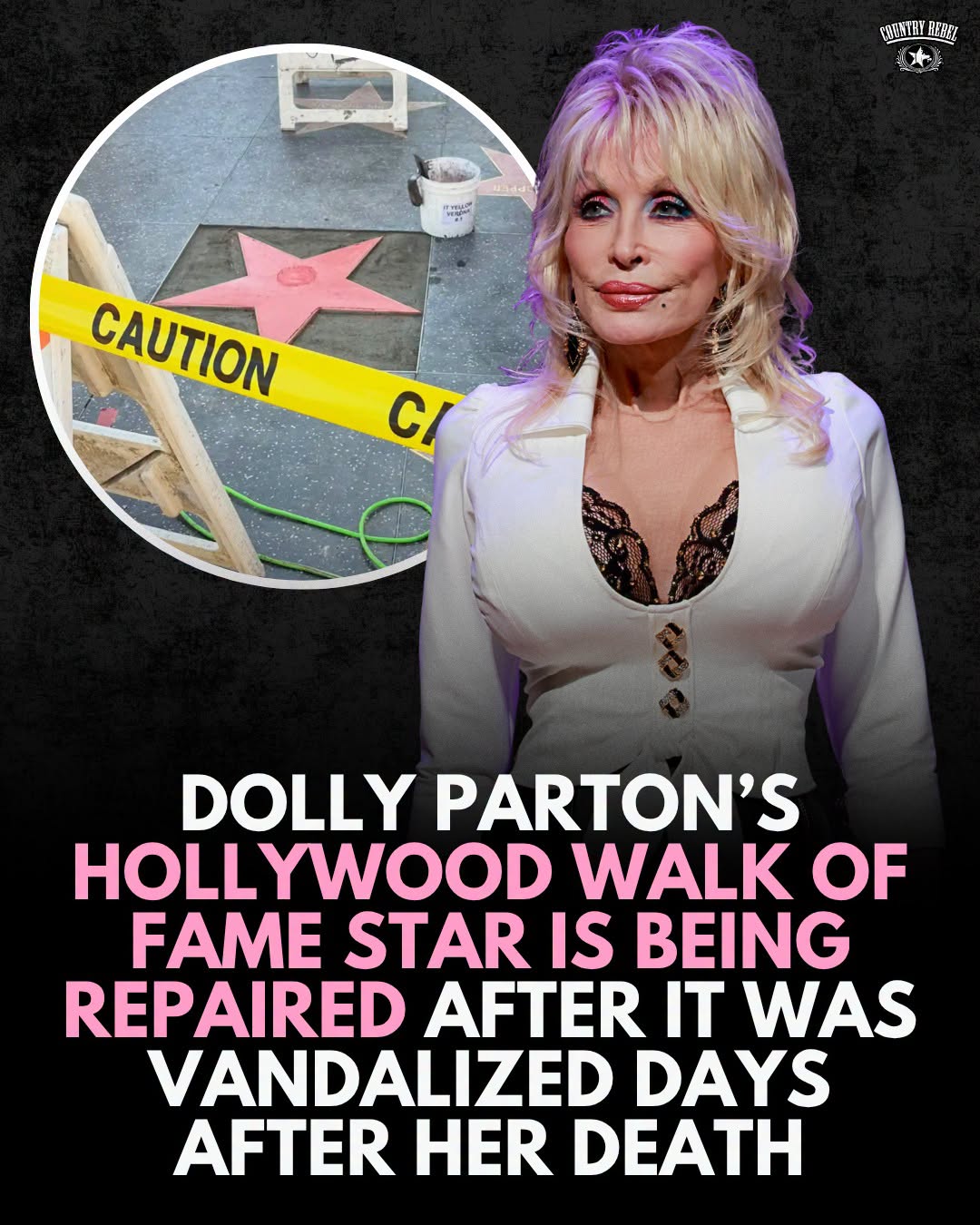 Repairs to Dolly Parton’s star on the Hollywood Walk of Fame began almost immediately after someone defaced it on Tuesday, September 1. Someone reportedly scratched out… See more
