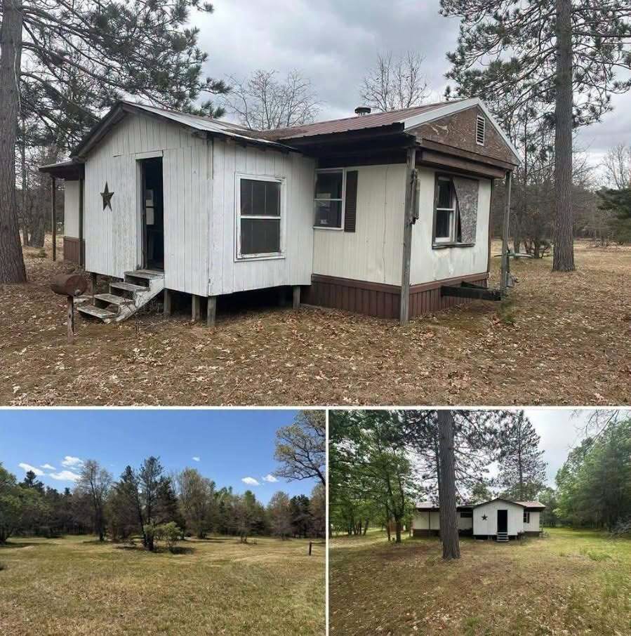 “20 acre parcel – 2 beds 1 bath $125,000…See more”