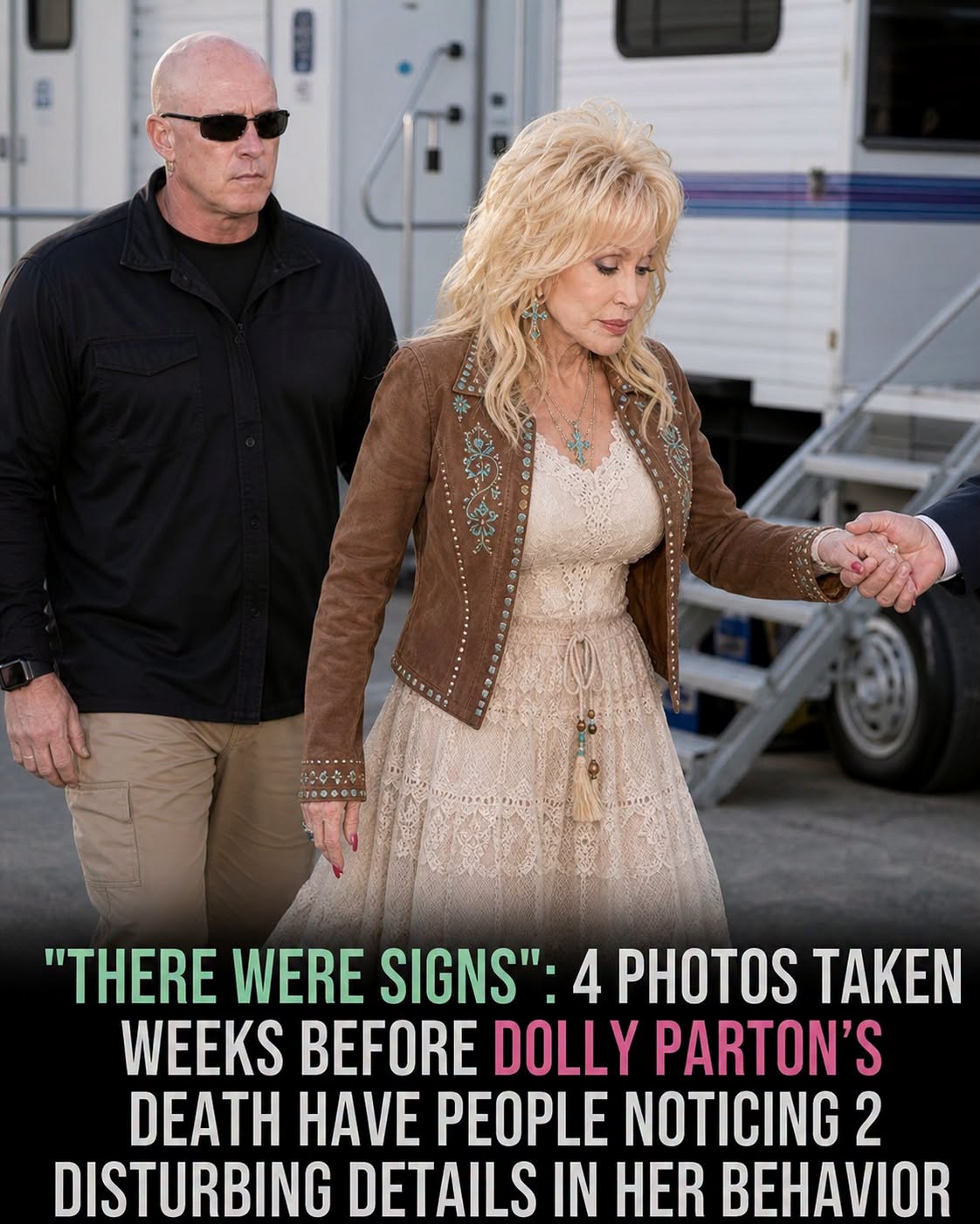 Dolly Parton was glowing at Dolly’s Tennessean Travel Stop ribbon-cutting event, stepping out in high heels amid troubling online rumors. But it was her behavior that raised concern.
