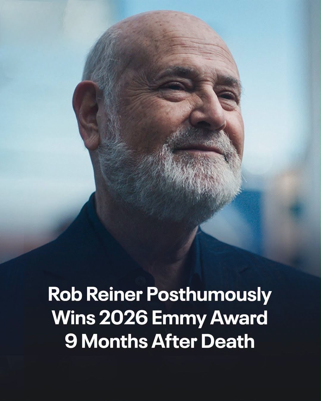 Rob Reiner posthumously won an Emmy for his role on “The Bear” as Outstanding Guest Actor in a Comedy Series. See more in the comments.