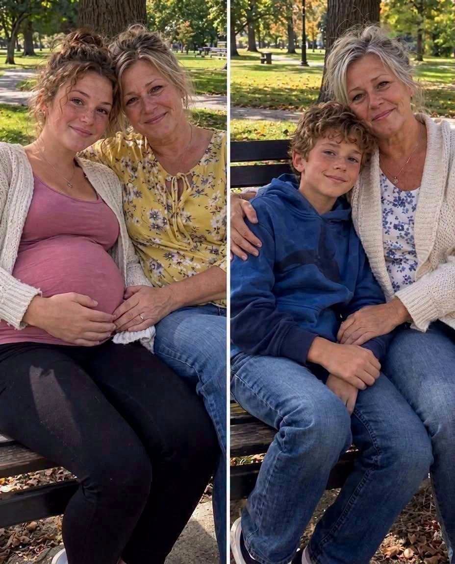 My 18-year-old daughter died giving birth to her son, and for the next ten years I raised him alone without ever knowing who his father was. Then one afternoon, I found a strange woman standing at my daughter’s grave. She handed me a sealed envelope with my name written in my daughter’s handwriting and whispered: “I made her a promise. It’s finally time for you to know the truth.” When my daughter first told me she was pregnant, she had barely turned eighteen. I asked about the father more times than I can remember. “Who is he?” “Does he know?” “Is he going to help you?” But every time, she gave me the same answer. “Mom, please. I can handle this myself.” She refused to tell me his name. She wouldn’t even tell me whether he knew she was expecting. Then the day she went into labor, everything changed. There were complications. I sat in the hospital waiting room praying that both my daughter and grandson would be okay. Then a doctor walked toward me. The expression on his face told me something was terribly wrong before he even spoke. “I’m so sorry,” he said quietly. “We did everything we could.” I stared at him. “The baby?” “He survived.” Then he said something I would never forget. “He’s going to need you.” My daughter never came home. My grandson did. From that day forward, it was just the two of us. I raised him like my own son. He grew into a sweet, curious boy who loved baseball, Sunday morning pancakes, and asking endless questions. But there was one question I dreaded more than any other. “Grandma, who was my dad?” Every time, I had to give him the same painful answer. “I don’t know, sweetheart.” And it was true. For ten years, I had absolutely no idea. Then one afternoon, we went to visit my daughter’s grave. My grandson had made her a card, but halfway across the cemetery, he suddenly stopped. “I left it in the car!” He ran back to get it. That was when I noticed someone standing beside my daughter’s headstone. A woman. I had never seen her before. She was staring down at the grave as if she knew exactly who was buried there. I walked toward her. “Excuse me… did you know my daughter?” She turned around. The moment she saw me, her expression changed. “You’re her mother.” A chill went through me. “Who are you?” She glanced toward the parking lot where my grandson had disappeared. Then she slowly reached into her purse. “I made your daughter a promise,” she said. “What promise?” Her eyes filled with tears. “I was supposed to tell you the truth years ago.” She paused. “But I couldn’t.” Then she pulled out a sealed envelope. My heart nearly stopped. Across the front was my name. And I recognized the handwriting immediately. It belonged to my daughter. My hands started shaking. “How do you have this?” The woman placed the envelope in my hands. Then she looked toward my grandson, who was beginning to walk back toward us. “You need to read it before he gets here.” I stared at her. “What is this about?” She took a breath and quietly said: “His father.” Type KEYS and I’ll continue. 👇 The next part is in the comments below. Leave “KEYS” in the comments and a Like to continue the story. See less